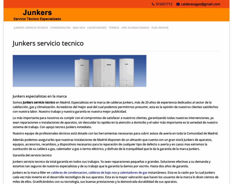 Junkerscondensacion.com thumbnail