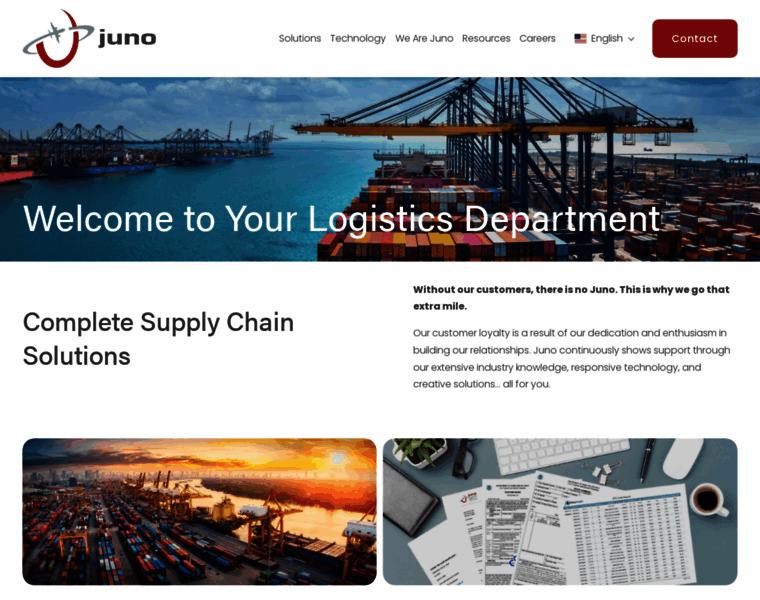 Junologistics.com thumbnail