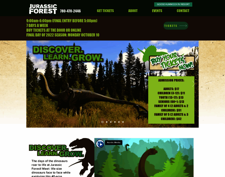 Jurassicforest.com thumbnail