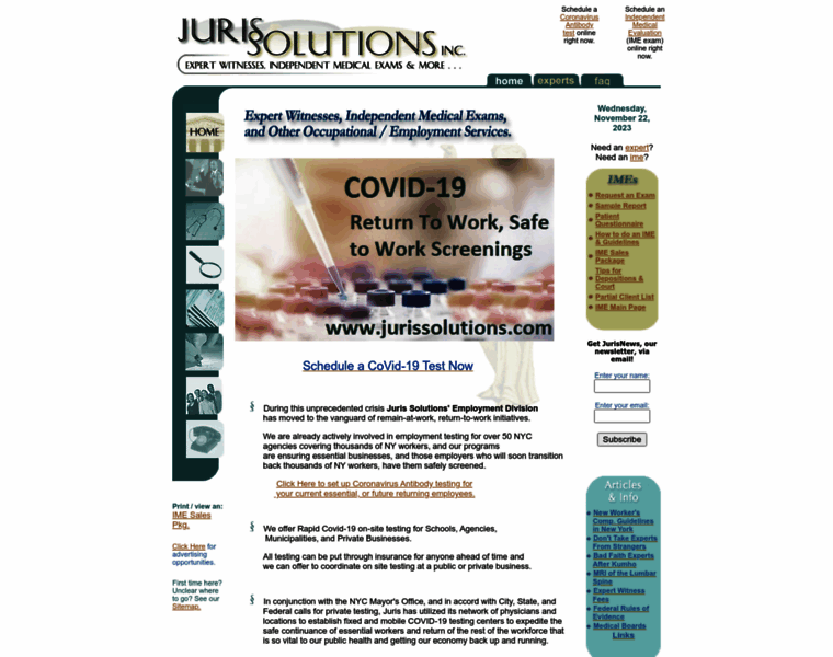 Jurissolutions.com thumbnail