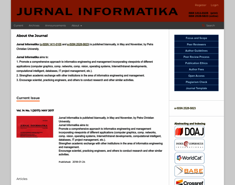 Jurnalinformatika.petra.ac.id thumbnail
