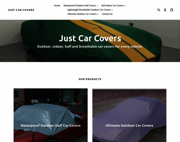 Just-carcovers.co.uk thumbnail