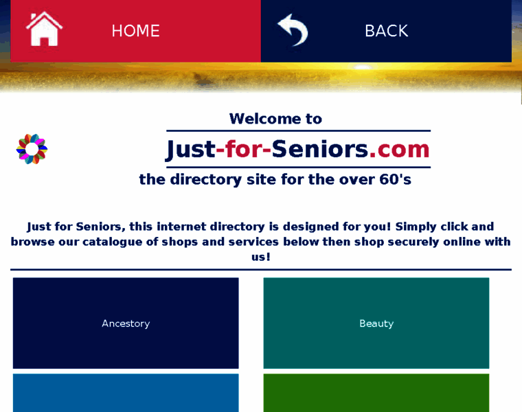Just-for-seniors.com thumbnail