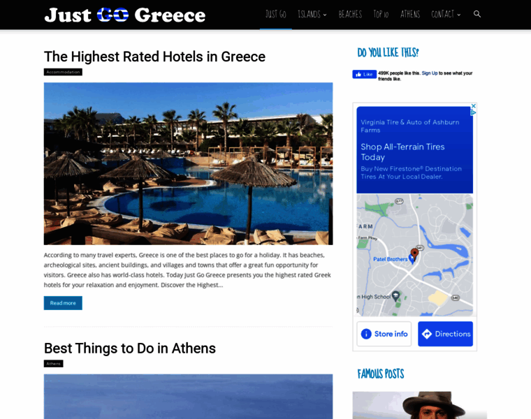 Just-go-greece.com thumbnail