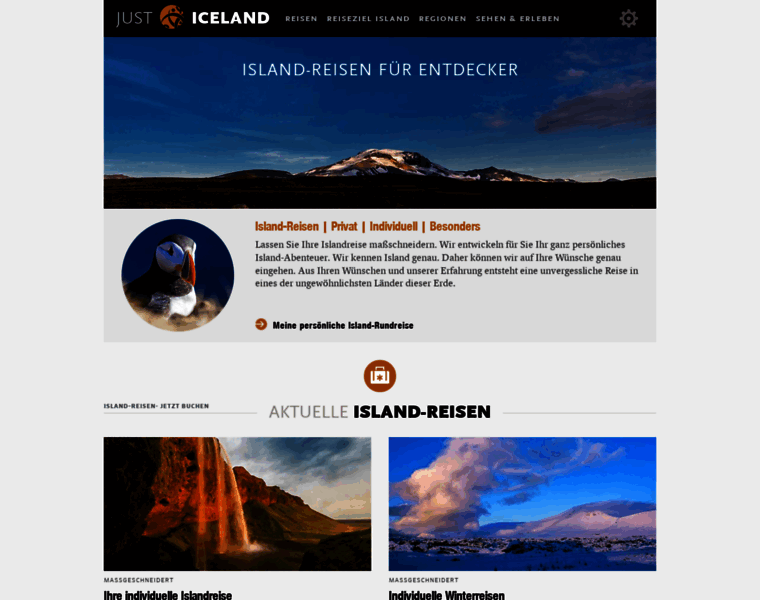 Just-iceland.com thumbnail