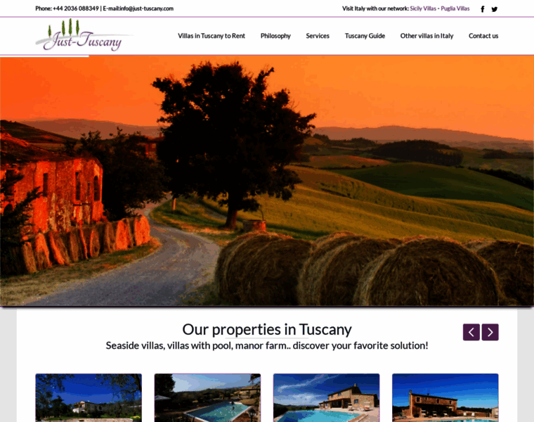 Just-tuscany.com thumbnail