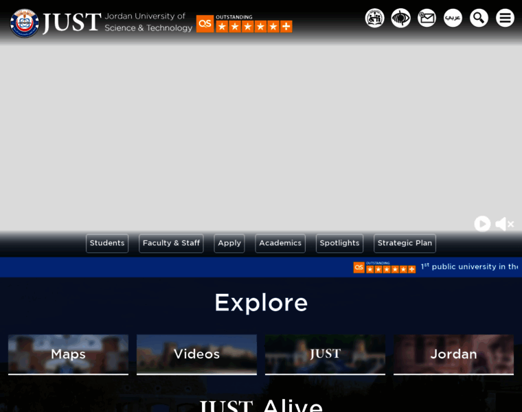 Just.edu.jo thumbnail