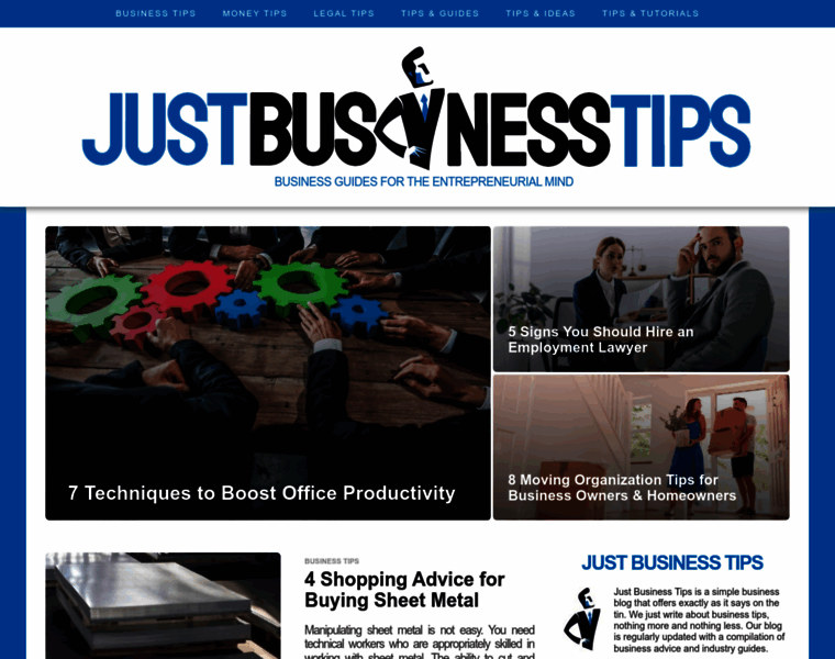 Justbusinesstips.com thumbnail