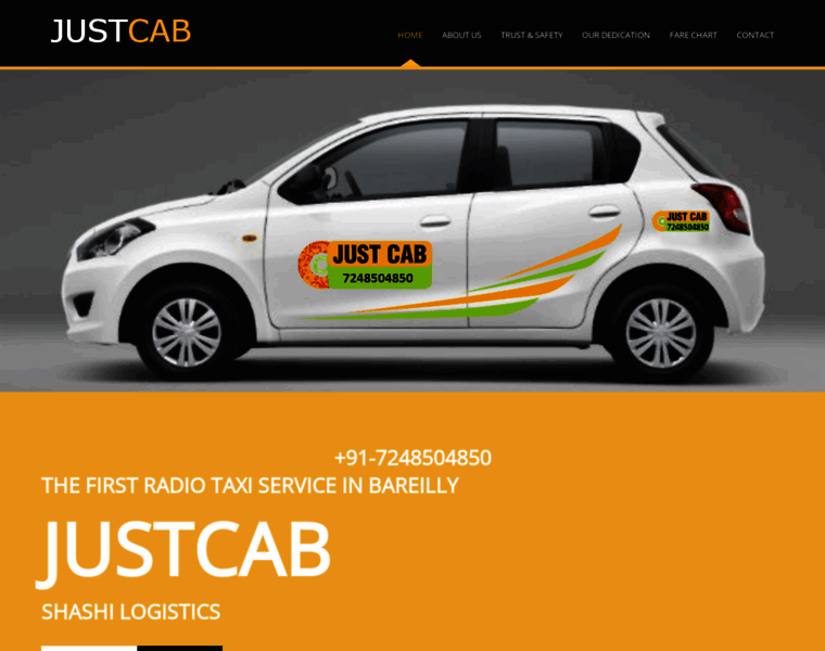 Justcab.in thumbnail