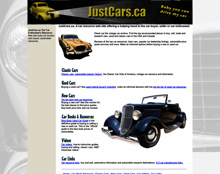 Justcars.ca thumbnail