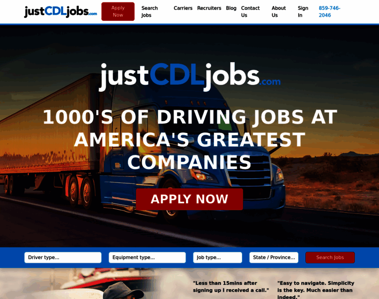 Justcdljobs.com thumbnail