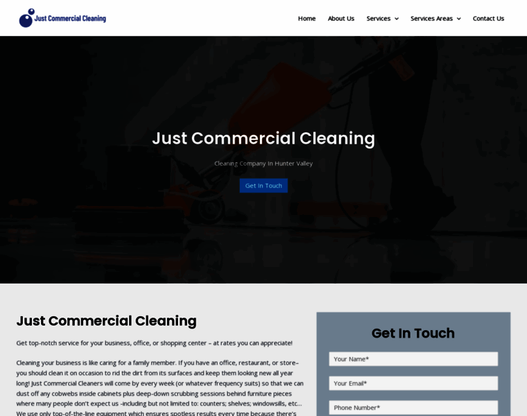 Justcommercialcleaning.com thumbnail