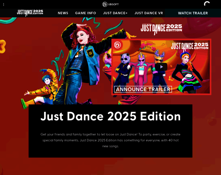 Justdancegame.com thumbnail