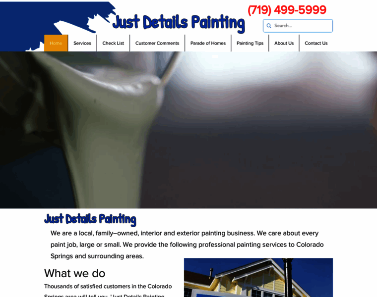 Justdetailspainting.com thumbnail