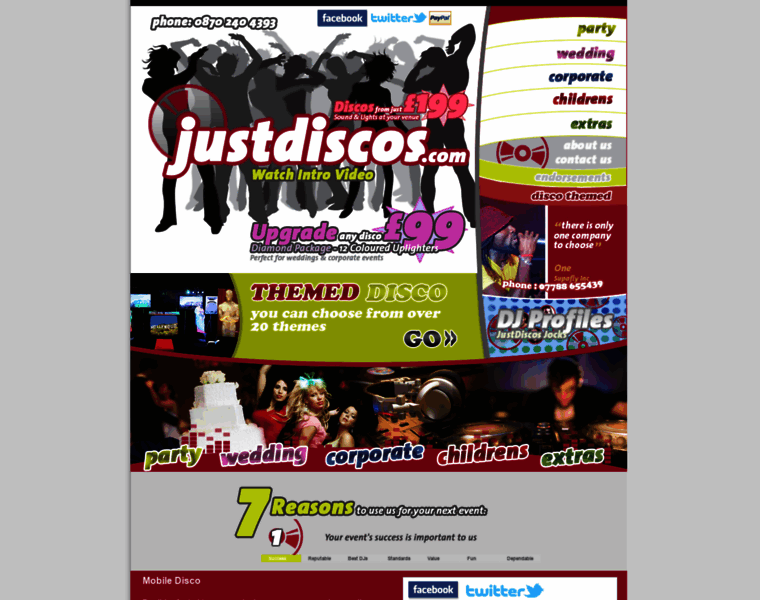 Justdiscos.com thumbnail