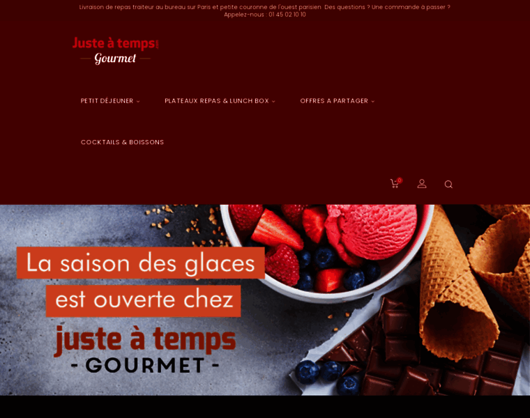 Justeatemps-gourmet.com thumbnail
