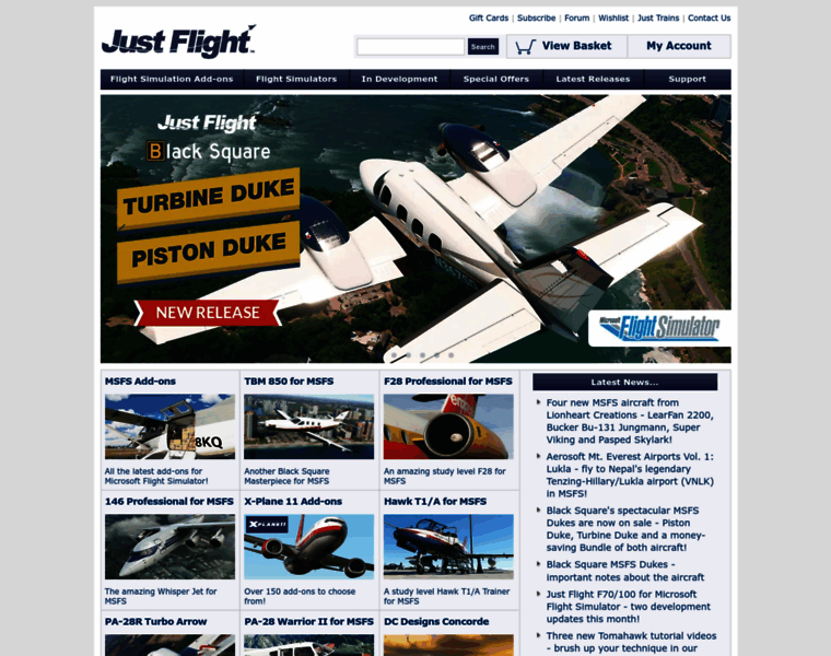 Justflight.com thumbnail