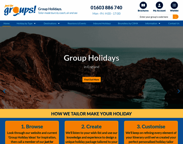 Justforgroups.co.uk thumbnail