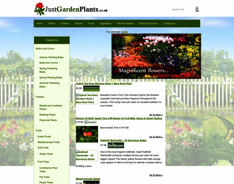 Justgardenplants.co.uk thumbnail