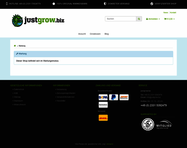 Justgrow.biz thumbnail