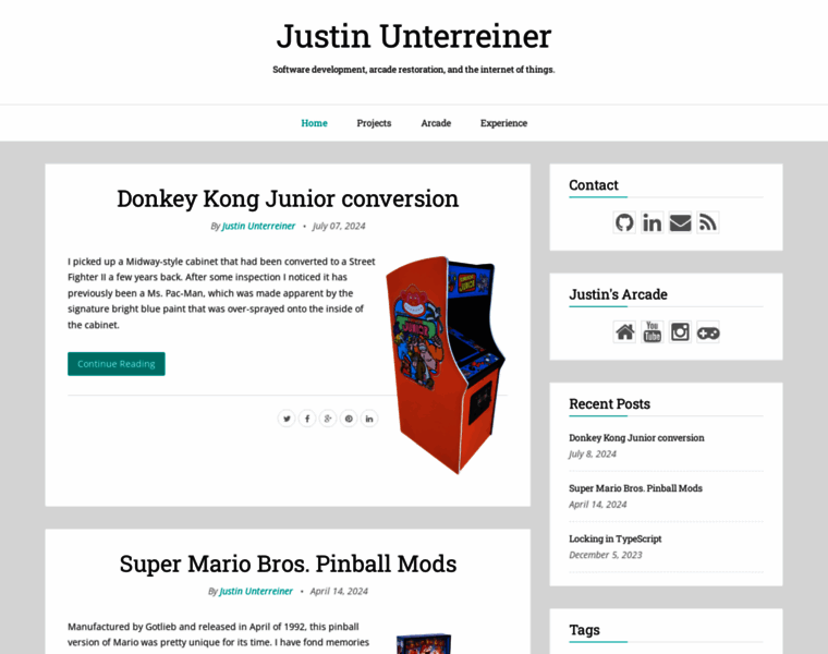 Justin-credible.net thumbnail