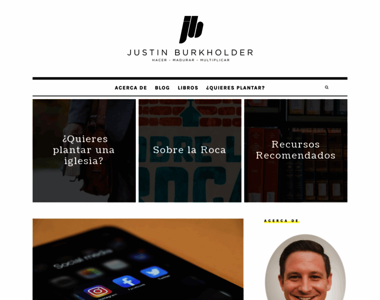 Justinburkholder.org thumbnail