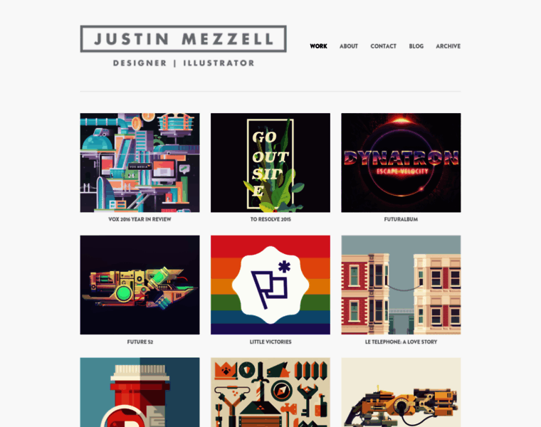 Justinmezzell.com thumbnail