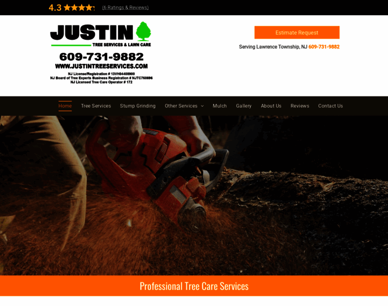 Justintreeservices.com thumbnail