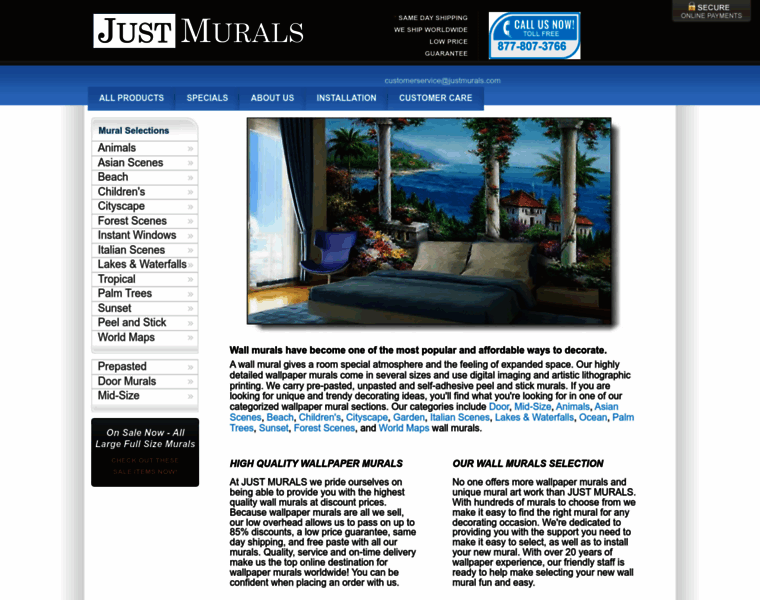 Justmurals.com thumbnail