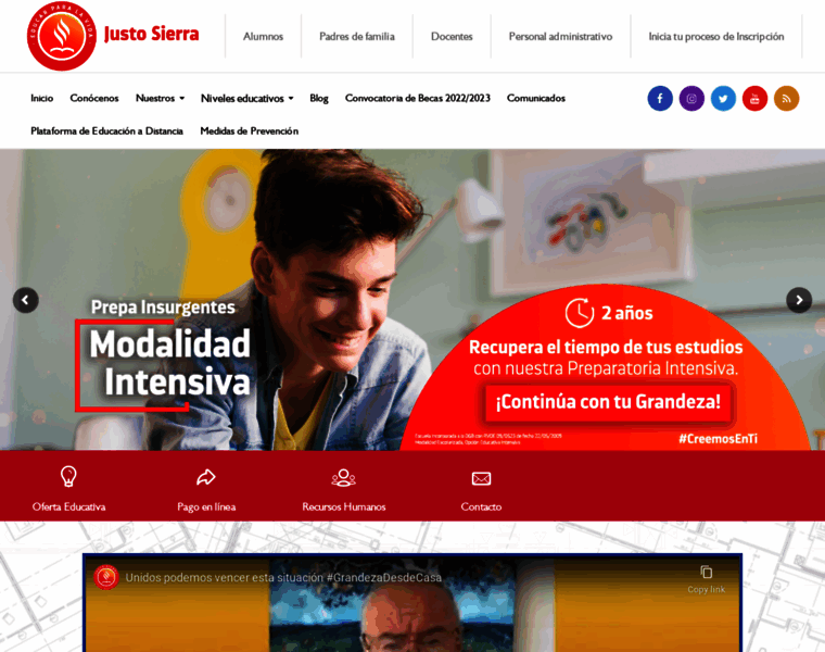 Justo-sierra.edu.mx thumbnail