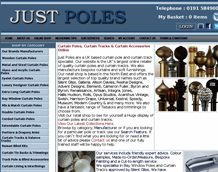 Justpoles.co.uk thumbnail