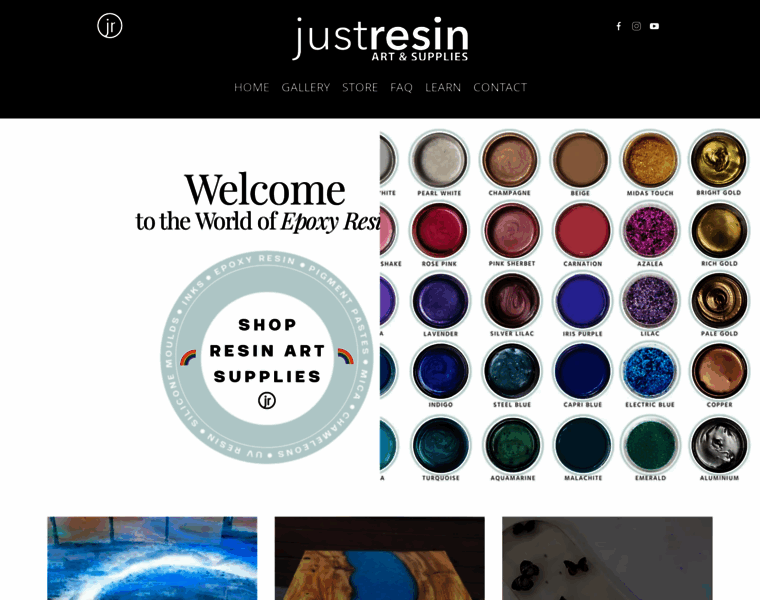 Justresin.com.au thumbnail