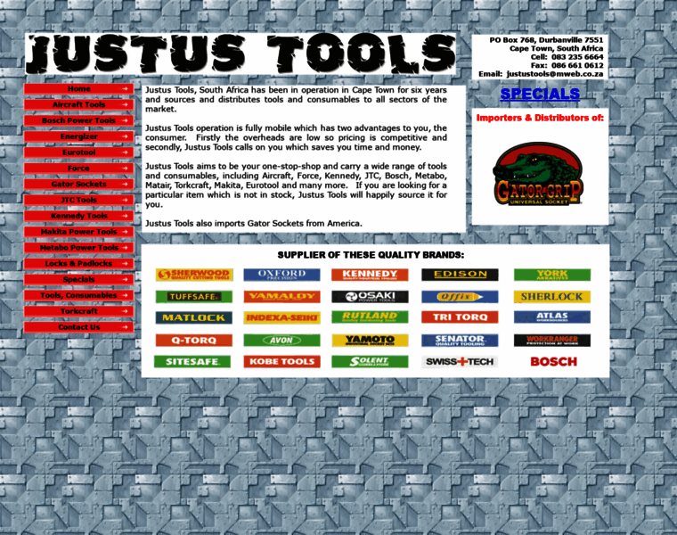 Justustools.com thumbnail