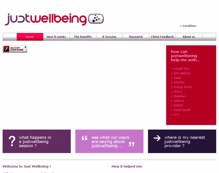Justwellbeing.co.uk thumbnail