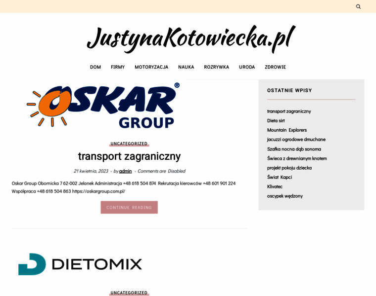 Justynakotowiecka.pl thumbnail