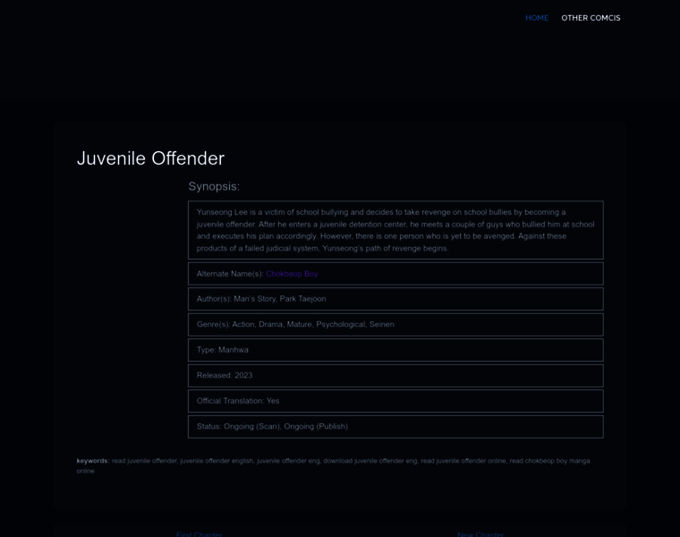 Juvenileoffender.online thumbnail Juvenileoffender.online thumbnail