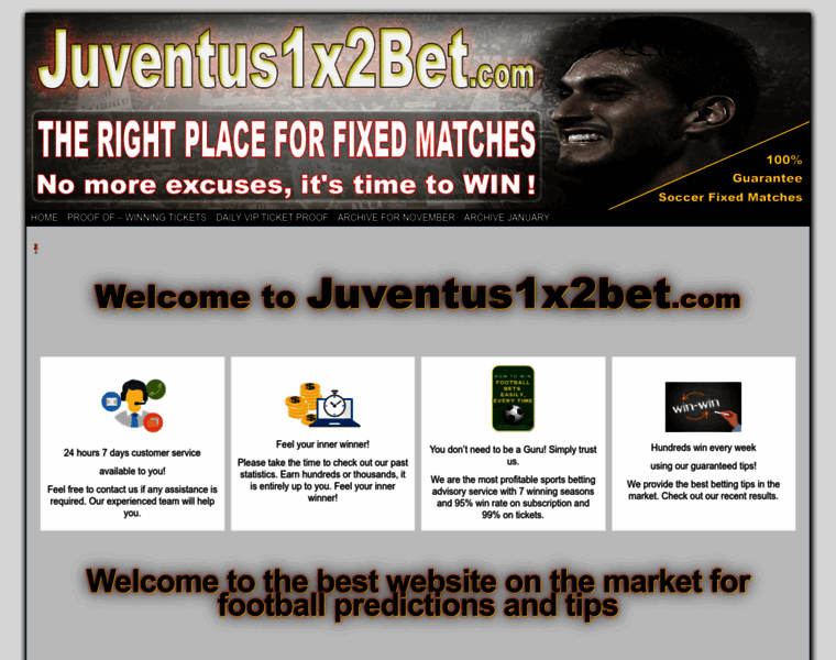 Juventus1x2bet.com thumbnail