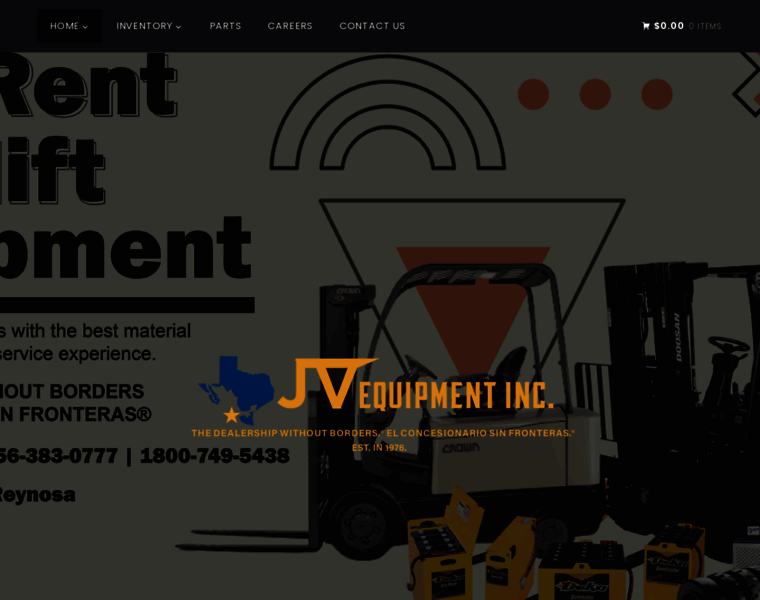Jvequipment.com thumbnail