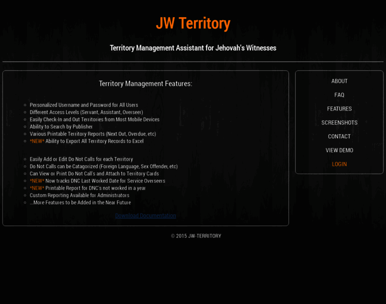 Jw-territory.com thumbnail