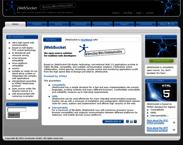 Jwebsocket.org thumbnail Jwebsocket.org thumbnail