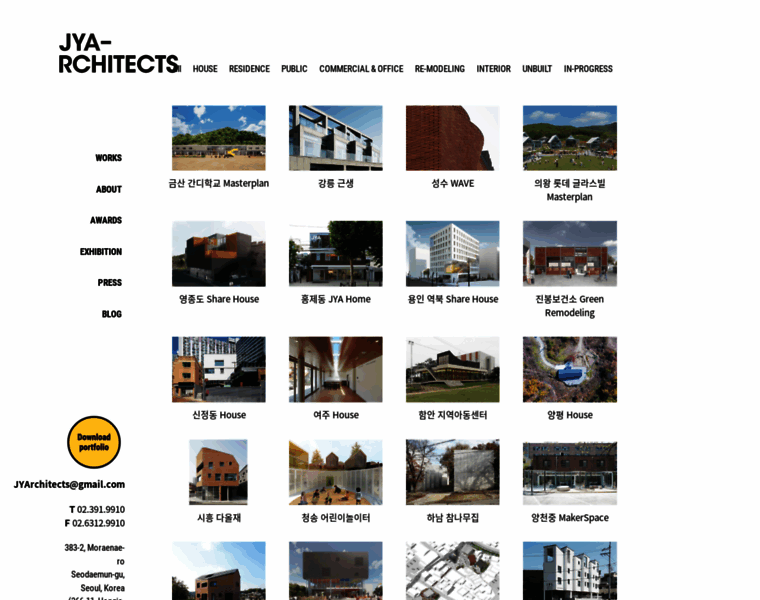 Jyarchitects.com thumbnail