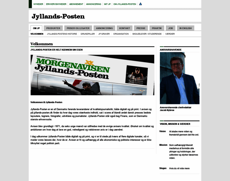 Jyllands-posten.org thumbnail