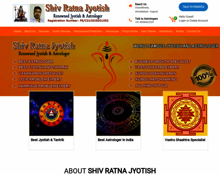 Jyotishandastrologer.com thumbnail
