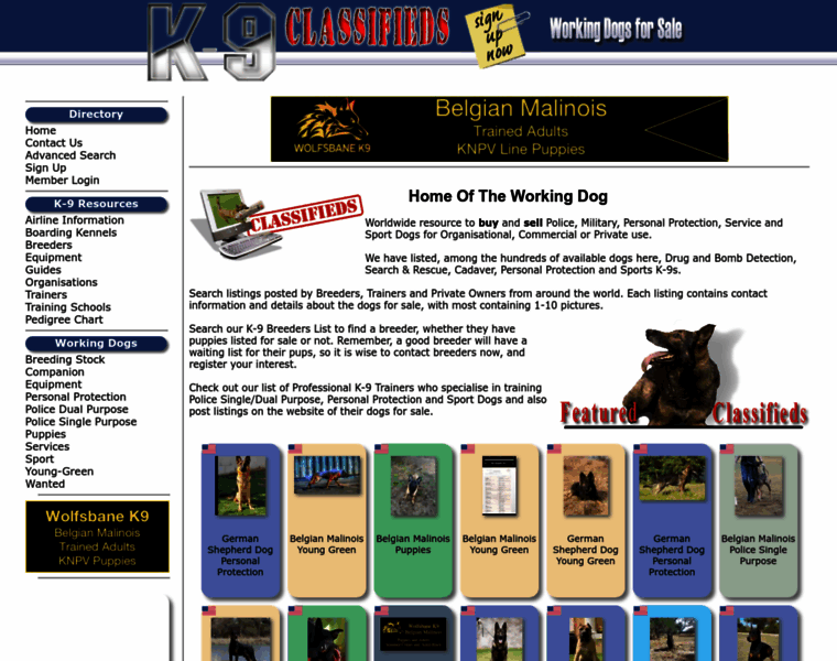 K-9classifieds.com thumbnail