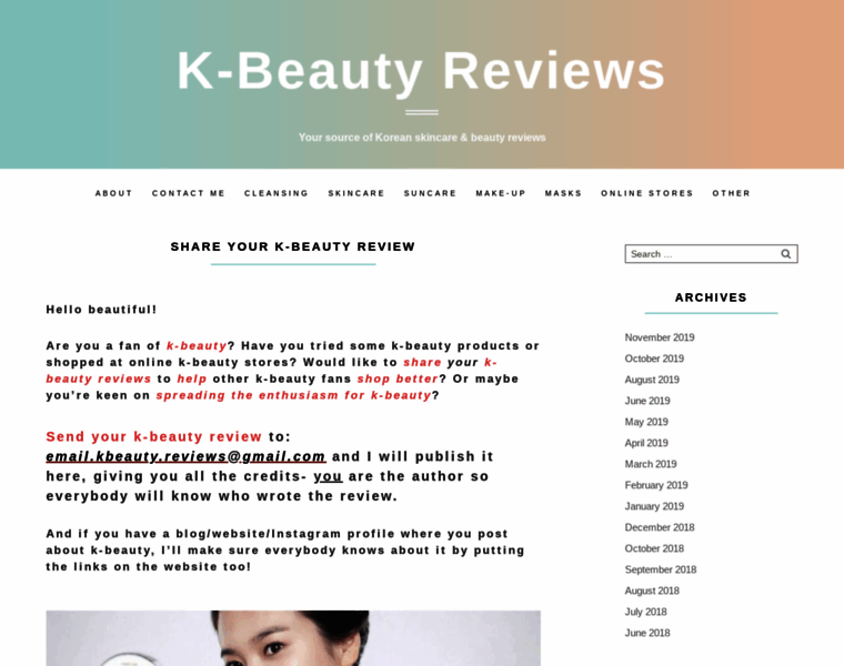 K-beautyreviews.com thumbnail