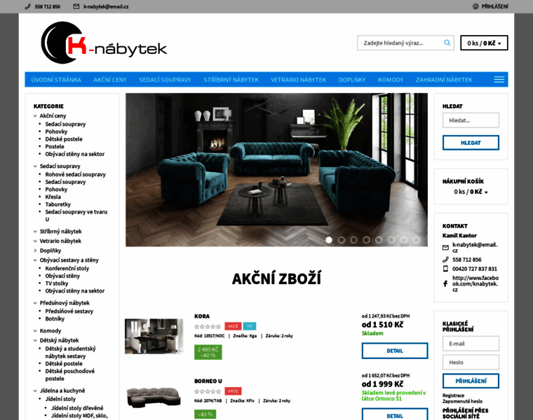 K-nabytek.cz thumbnail