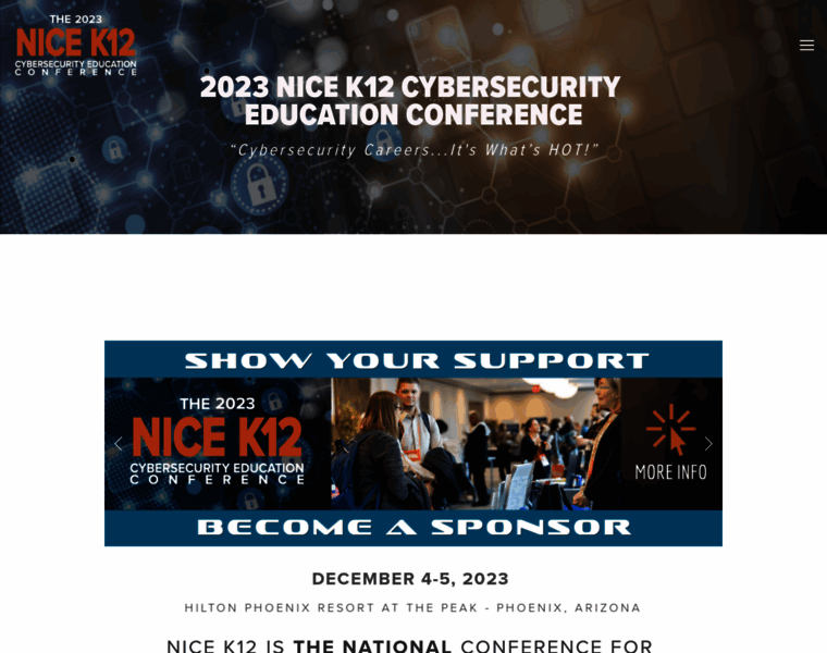 K12cybersecurityconference.org thumbnail