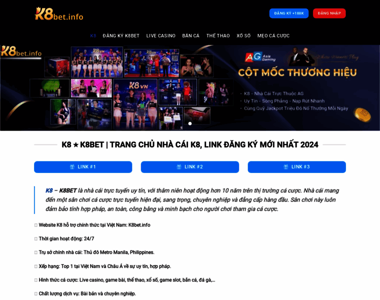 K8bet.info thumbnail