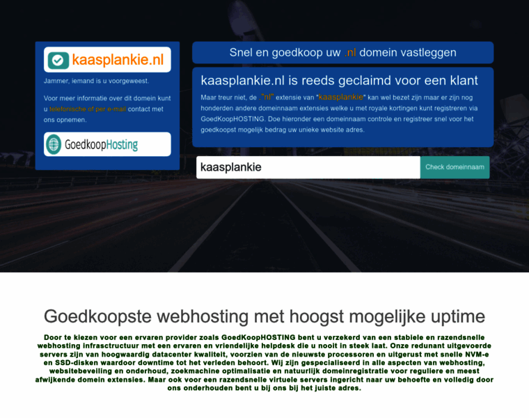 Kaasplankie.nl thumbnail