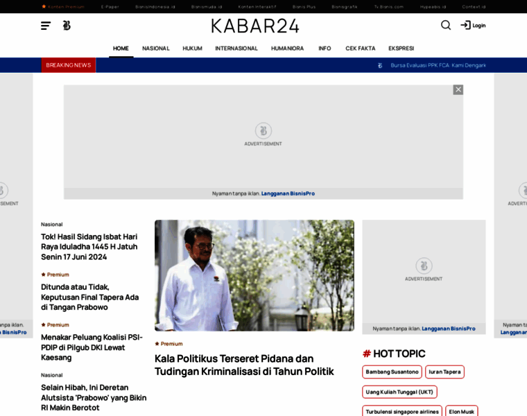 Kabar24.bisnis.com thumbnail